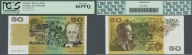 Australia / Australien
50 Dollars ND(1994) P. 47i, PCGS graded 66PPQ Gem New.