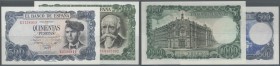 Spain / Spanien
set of 2 notes containing 500 Pesetas 1971 P. 152a (aUNC) and 1000 Pesetas 1971 P. 154 (aUNC). (2 pcs)