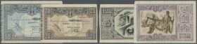 Spain / Spanien
set of 2 notes containing 25 Pesetas 1937 P. S563 (VF-) and 50 Pesetas 1937 P. S564 (VF). (2 pcs)