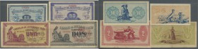 Spain / Spanien
set of 4 notes containing 25 Centimos ND(1937) P. S601 (aUNC), 50 Centimos ND(1937) P. S602 (VF+), 1 Peseta ND(1937) P. S604 and 2 Pe...