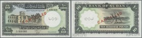 Sudan
10 Pounds 1964 Specimen P. 10as, perforated, overprinted cancelled, zero serial numbers, in condition: UNC.