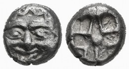 Mysia. Parion. Dracma. 500-475 a.C. (Sng Cop-256). Ag. 3,36 g. MBC+. Est...50,00. /// ENGLISH DESCRIPTION: Mysia. Parion. Drachm. 500-475 a.C. (Sng Co...
