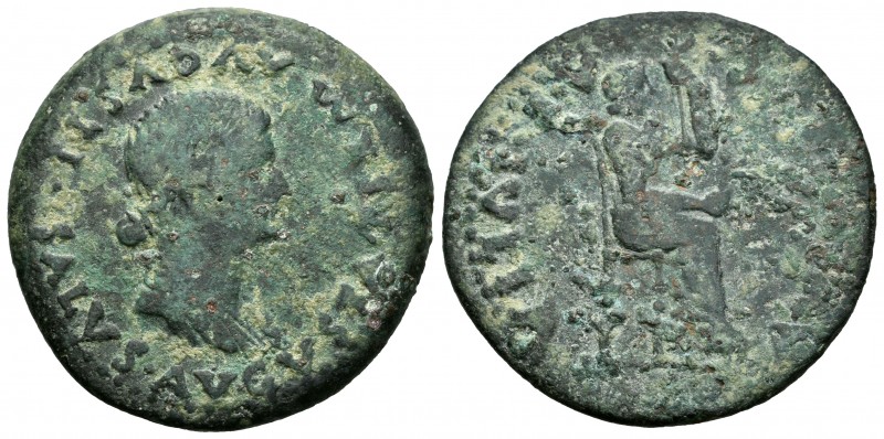 Emerita Augusta. Dupondio. 14-36 d.C. Emérita (Mérida). (Abh-1026). (Acip-3405)....