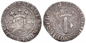 Corona de Aragón. Alfonso IV (1327-1336). 1 real. Valencia. (Cru-864.2). (Cru C.G-2097 d). Ag. 2,81 g. BC+. Est...35,00. /// ENGLISH DESCRIPTION: The ...