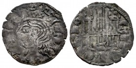 Reino de Castilla y León. Alfonso XI (1312-1350). Cornado. Sevilla. (Bautista-477). Ve. 0,75 g.  Con S bajo el castillo. MBC. Est...15,00. /// ENGLISH...