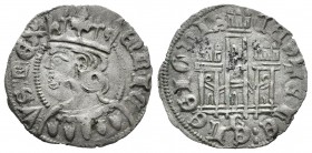 Reino de Castilla y León. Enrique II (1368-1379). Cornado. Burgos. (Bautista-668). Ve. 1,02 g. B bajo el castillo. MBC+. Est...40,00. /// ENGLISH DESC...