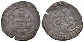 Fernando e Isabel (1474-1504). 2 maravedís. Toledo. (Cal 2008-no cita). (Rs-815 variante). Ae. 3,86 g. Variante por roel encima del castillo. BC+. Est...