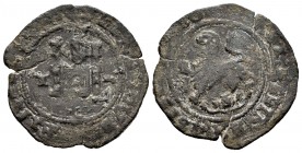 Fernando e Isabel (1474-1504). 2 maravedís. Toledo. (Cal-112). Ae. 4,28 g. BC+. Est...18,00. /// ENGLISH DESCRIPTION: Catholic Kings (1474-1504). 2 ma...