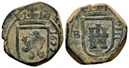 Felipe IV (1621-1665). 8 maravedís. 1622. Burgos. (Cal-296). (Jarabo-Sanahuja-F2). Ae. 6,98 g. MBC. Est...20,00. /// ENGLISH DESCRIPTION: Philip IV (1...