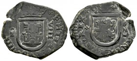Felipe IV (1621-1665). 8 maravedís. 1621. Madrid. (Cal-345). (Jarabo-Sanahuja-F90). Ae. 6,89 g. MBC+. Est...25,00. /// ENGLISH DESCRIPTION: Philip IV ...