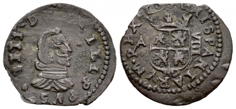 Felipe IV (1621-1665). 8 maravedís. 1661. Madrid. A. (Cal-356). (Jarabo-Sanahuja...