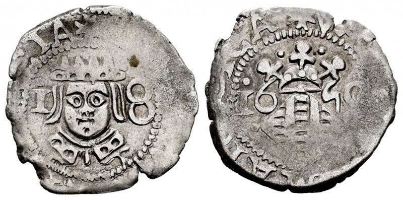 Felipe IV (1621-1665). Dieciocheno. 1650. Valencia. (Cal 2008-1116). Ag. 1,90 g....