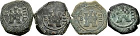 Lote de 4 monedas de 4 maravedís Felipe IV de Burgos 1623, 1624, 1625 y 1626. A EXAMINAR . MBC/MBC+. Est...60,00.