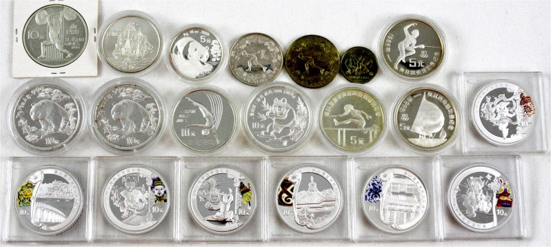 China
Lots der Volksrepublik China
20 Münzen, überwiegend Silber Ab 1980. Meis...