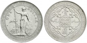 Grossbritannien
Tradedollars
Tradedollar 1909 B. sehr schön