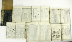 Japan
Varia
8 Holzdruckbücher, Jahre Shotoku 5 = 1716, Meiwa 1 = 1764, Anei 5 = 1776, Kansei 1 = 1795, Bunsei 6 = 1823, Tempo 11 = 1840, Kaei 2 = 18...