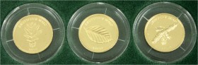 Euro
Gedenkmünzen, ab 2002
Set mit 3 X 20 Euro Deutscher Wald: 2010 A Eiche, 2011 D Buche und 2012 A Fichte. In original Holzschatulle mit Zertifika...