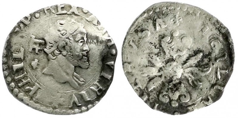 Italien-Neapel
Philipp II., 1556-1598
1/2 Carlino o.J. schön/sehr schön, etwas...