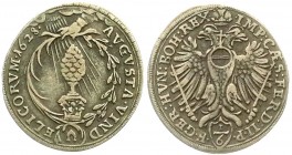 Augsburg-Stadt
1/6 Reichstaler 1628. sehr schön