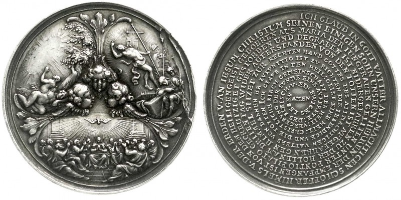 Augsburg-unter schwedischer Besetzung
Gustav II. Adolf, 1611-1632
Silbermedail...