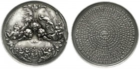 Augsburg-unter schwedischer Besetzung
Gustav II. Adolf, 1611-1632
Silbermedaille o.J. von P. H. Müller, auf das apostolische Glaubensbekenntnis. Das...