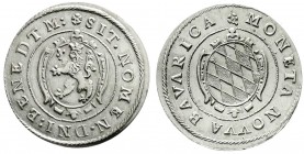 Bayern
Maximilian I., als Herzog, 1598-1623
Kipper 24 Kreuzer o.J. (1620). vorzüglich/Stempelglanz, selten in dieser Erhaltung