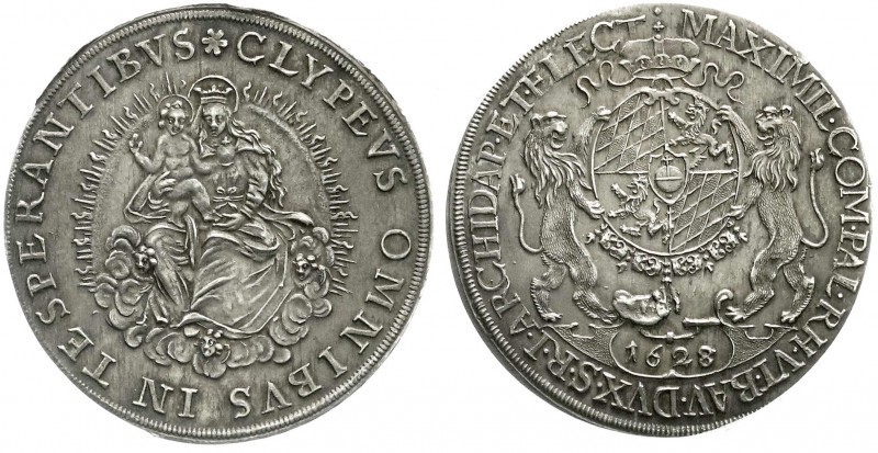 Bayern
Maximilian I., als Kurfürst, 1623-1651
Madonnentaler 1628, München. Mad...