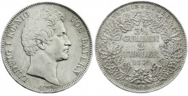 Bayern
Ludwig I., 1825-1848
Doppeltaler 1840. vorzüglich