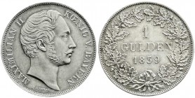 Bayern
Maximilian II. Joseph, 1848-1864
Gulden 1859 vorzüglich/Stempelglanz