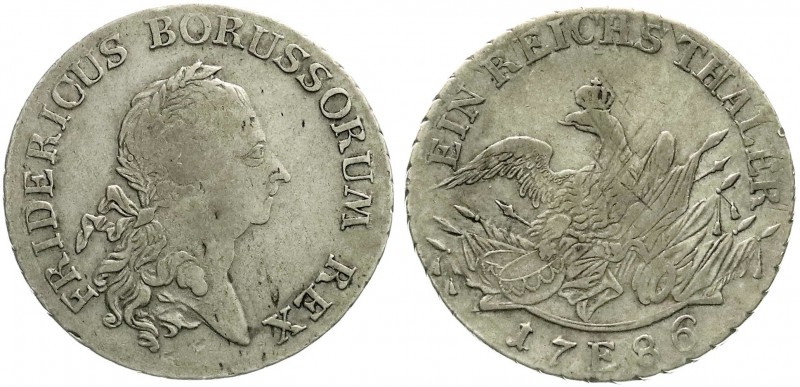 Brandenburg-Preußen
Friedrich II., 1740-1786
Reichstaler 1786 E, Königsberg. s...