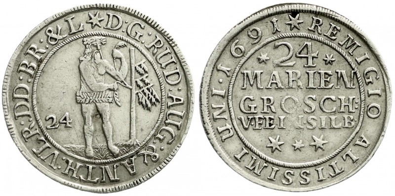 Braunschweig-Wolfenbüttel
Rudolf August und Anton Ulrich, 1685-1704
24 Marieng...