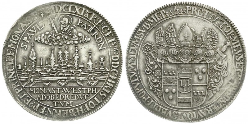 Münster-Bistum
Christoph Bernhard von Galen, 1650-1678
Breiter Reichstaler 166...