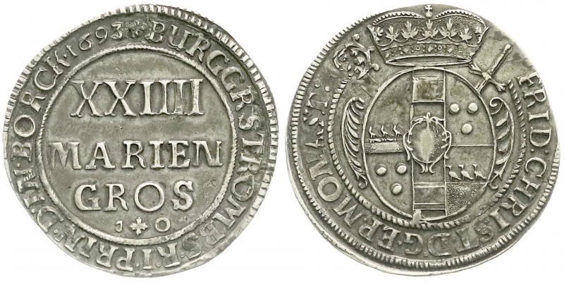 Münster-Bistum
Friedrich Christian von Plettenberg, 1688-1706
Gulden/XXIIII Ma...