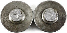 Drittes Reich
Prägestempelpaar (Matrizen) zur Medaille 1940 von Karl Goetz. Wir fahren gegen Engelland. Prägedurchmesser 36 mm. Stempel Eisen 100 X 4...