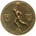 Medailleure allgemein
Moshage, Heinrich, 1890-1968
Einseitige Bronze-Kühlerplakette 1929. Sternfahrt nach Barmen. 80 mm. vorzüglich