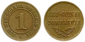 Deutsch-Neuguinea
Neuguinea Compagnie
1 Neu-Guinea Pfennig 1894 A. vorzüglich