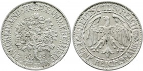 Kursmünzen
5 Reichsmark Eichbaum Silber 1927-1933
1928 F. vorzüglich