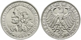 Gedenkmünzen
3 Reichsmark Dürer
1928 D. Stempelglanz, Prachtexemplar