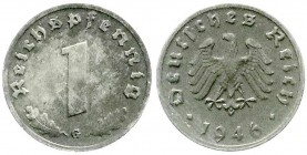 Kleinmünzen
1 Pfennig 1946 G. sehr schön/vorzüglich