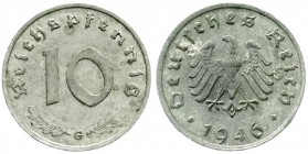 Kleinmünzen
10 Pfennig 1946 G. vorzüglich