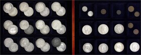 Deutsche Münzen bis 1871
39 Münzen, meist Schwalbachzeit: 29 Taler, 2 Doppelgulden und 8 Kleinmünzen bis zum Groschen. Dabei Anhalt, Bayern, Bremen, ...