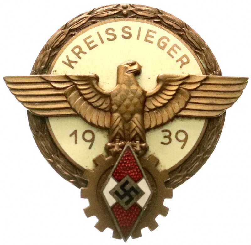 Deutschland
Drittes Reich, 1933-1945
Reichsberufswettkampf-Siegerabzeichen, 2....