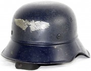 Uniformen und Uniformteile
Drittes Reich: Luftschutzhelm, Kopfweite 53.