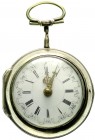Uhren
Taschenuhren
Französische Spindel-Taschenuhr 1802/1830 des Herstellers Francois Choudens. Gehäuse Silber, gemarkt gekröntes AB. 41 mm. In Schu...