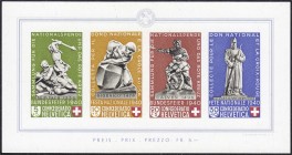 Ausland
Schweiz
Pro Patria 1940, postfrisch in Kabinetterhaltung. Mi. 400,-€. **