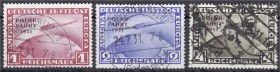 Deutschland
Deutsches Reich
1 M - 4 M Polarfahrt 1931, sauber gestempelter Satz, alle Werte bestens geprüft Peschl BPP.