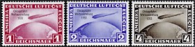 Deutschland
Deutsches Reich
Chicagofahrt 1933, kompletter Satz in ungebrauchter Erhaltung. Fotobefund Schlegel BPP. Mi. 1.200,-€. *