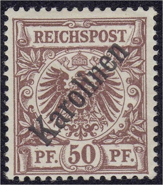 Deutschland
Deutsche Auslandspostämter und Kolonien
50 Pf. Freimarke 1899, ung...