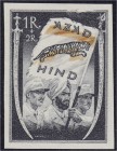 Deutschland
Deutsche Auslandspostämter und Kolonien
1 R + 2 R Nationales Indien 1943, postfrische Kabinetterhaltung. **