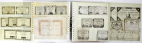 Ausland
Frankreich
Schöne Sammlung von 45 Assignaten aus 1791 bis 1798 in Sols, Sous, Livres und Francs. Bis 1000 Francs. Meist unterschiedlich nach...